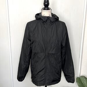 C9 by Champion Men's Black Hooded Windbreaker Jacket Size Small